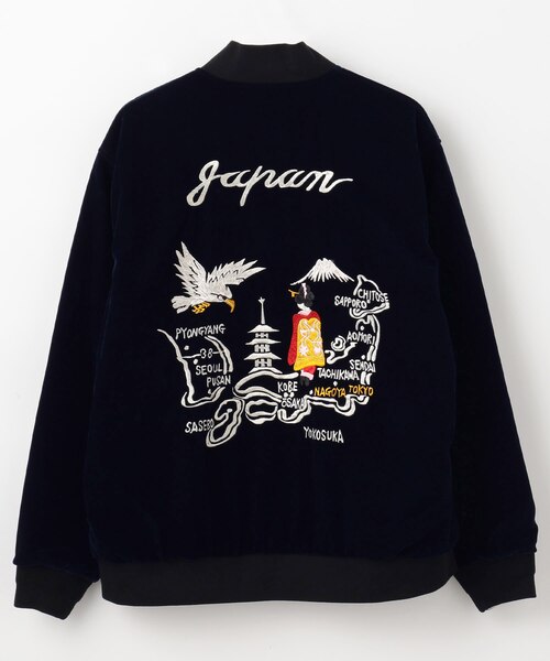 新品タグ付TAION ジャパンスペシャルリバーシブル スカジャン ダウン　完売 TAION(タイオン) ＜JAPAN SPECIAL＞ ジャパンスペシャル