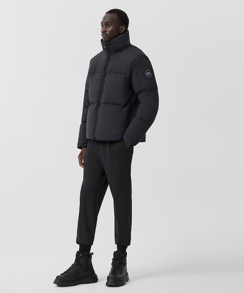 LOHEN LAYERED BALLOON BLOUSON ブラック Lawrence Puffer Jacket