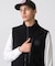 Kinross Reversible Fleece Vest Black Label Fusion Fit/キンロス リバーシブル フリース ベスト ブラックレ