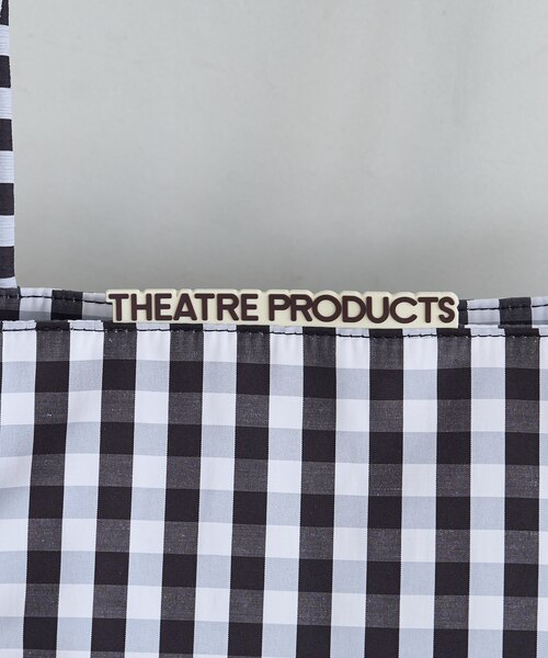 THEATRE PRODUCTS ギンガムチェック レース パンツ