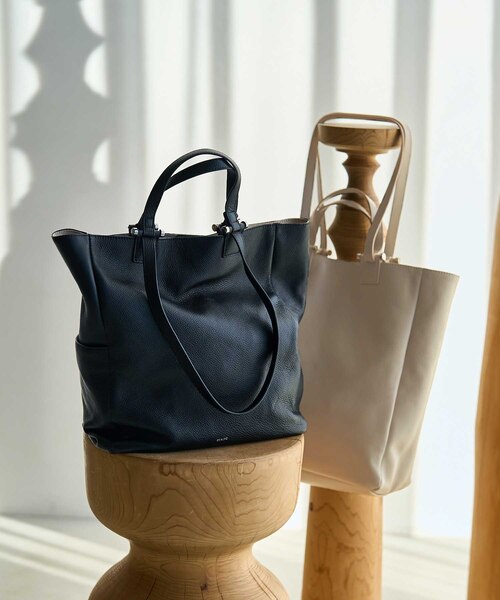 新品 BEAURE 別注 ダブルハンドル2WAYトートバッグ 25SS 牛革 別注 ダブルハンドル2WAYトートバッグ｜フリークスストアの通販