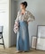 別注 Cross Waist Slit Skirt