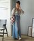 別注 Cross Waist Slit Skirt