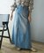 別注 Cross Waist Slit Skirt