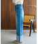 ロールアップ ワイドデニム