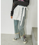 ロールアップ ワイドデニム