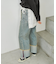 ロールアップ ワイドデニム