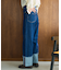 ロールアップ ワイドデニム