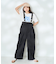 別注 サスペンダー付き ビッグ2タックツイルパンツ