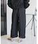 別注 サスペンダー付き ビッグ2タックツイルパンツ