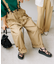 別注 サスペンダー付き ビッグ2タックツイルパンツ