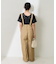 別注 サスペンダー付き ビッグ2タックツイルパンツ