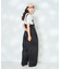 別注 サスペンダー付き ビッグ2タックツイルパンツ