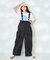 別注 サスペンダー付き ビッグ2タックツイルパンツ