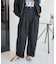 別注 サスペンダー付き ビッグ2タックツイルパンツ