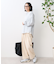 接触冷感/UV リネンタッチ タック イージーパンツ/リネンタッチ センタープレスパンツ<セットアップ対応＞