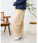 接触冷感/UV リネンタッチ タック イージーパンツ/リネンタッチ センタープレスパンツ<セットアップ対応＞
