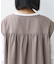 接触冷感/UV リネンタッチ スキッパーワンピース/ リネンタッチ Vネックワンピース