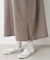接触冷感/UV リネンタッチ スキッパーワンピース/ リネンタッチ Vネックワンピース