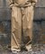 別注 SMU PT-38 2TUCK BAGGY WIDE TWILL PANTS