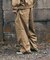 別注 SMU PT-38 2TUCK BAGGY WIDE TWILL PANTS