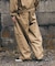 別注 SMU PT-38 2TUCK BAGGY WIDE TWILL PANTS