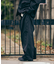 別注 SMU PT-38 2TUCK BAGGY WIDE TWILL PANTS