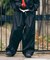 別注 SMU PT-38 2TUCK BAGGY WIDE TWILL PANTS