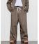別注 SMU PT-38 2TUCK BAGGY WIDE TWILL PANTS
