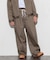 別注 SMU PT-38 2TUCK BAGGY WIDE TWILL PANTS