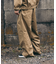別注 SMU PT-38 2TUCK BAGGY WIDE TWILL PANTS