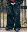 別注 SMU PT-38 2TUCK BAGGY WIDE TWILL PANTS