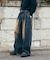 別注 SMU PT-38 2TUCK BAGGY WIDE DENIM PANTS