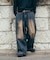 別注 SMU PT-38 2TUCK BAGGY WIDE DENIM PANTS