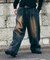別注 SMU PT-38 2TUCK BAGGY WIDE DENIM PANTS