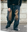別注 SMU PT-38 2TUCK BAGGY WIDE DENIM PANTS