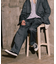 別注 SMU PT-38 SETUP 2TUCK WIDE PANTS