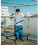 別注 SMU WIDE DENIM CHEF PANTS