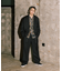 別注 SMU PT-38 SETUP 2TUCK WIDE TR PANTS