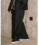 別注 SMU PT-38 SETUP 2TUCK WIDE TR PANTS