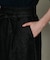 別注 紐付きタックハーフパンツ
