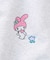 SANRIO "MY MELODY" 刺繍スウェット/マイメロディ