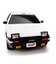 ウェットティッシュケース トヨタ AE86 スプリンタートレノ 『頭文字D』藤原とうふ店(自家用)仕様