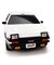 ウェットティッシュケース トヨタ AE86 スプリンタートレノ 『頭文字D』藤原とうふ店(自家用)仕様