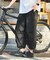 AiRide/エアライド ワイドシルエット クロップド カーゴパンツ 【限定展開】