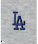 MLB メジャーリーグベースボール ロゴ刺繍ポロネックプルオーバーニット
