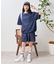 ショーツセットアップ デニムライク