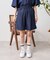 ショーツセットアップ デニムライク