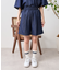 ショーツセットアップ デニムライク
