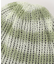 Openwork border knit beanie